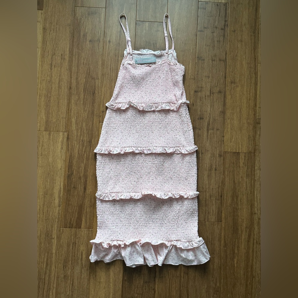 Pink Floral Dress
